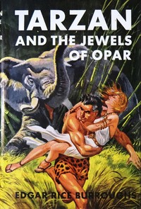 Tarzan and the Jewels of Opar — typographic cover