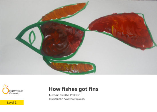 How fishes got fins — illustrated by Swetha Prakash