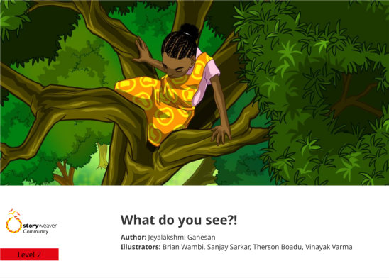 What do you see?! — illustrated by Brian Wambi, Sanjay Sarkar, Therson Boadu, Vinayak Varma