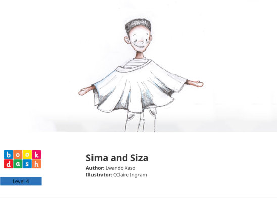 Sima and Siza — illustrated by CClaire Ingram
