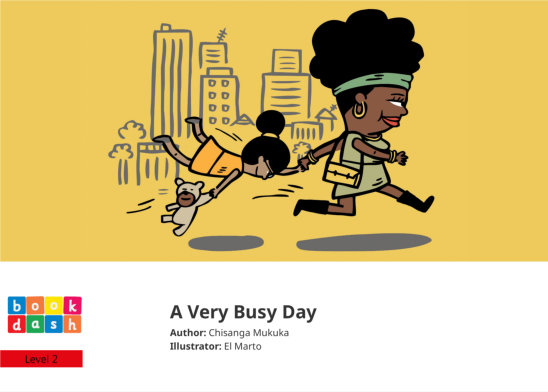 A Very Busy Day — illustrated by El Marto