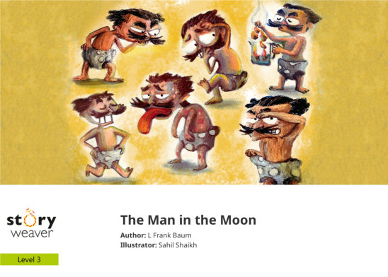 The Man in the Moon — illustrated by Sahil Shaikh