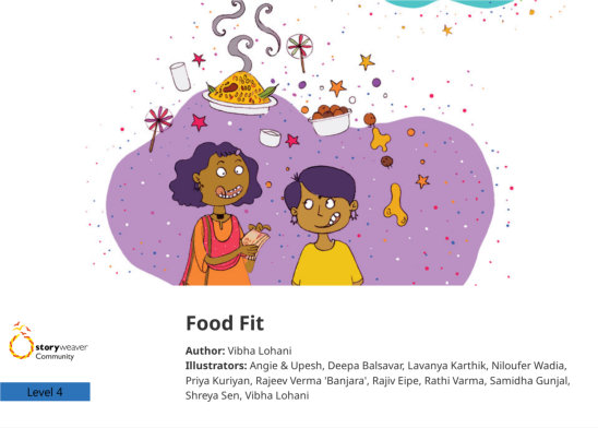 Food Fit — illustrated by Angie & Upesh, Deepa Balsavar, Lavanya Karthik, Niloufer Wadia, Priya Kuriyan, Rajeev Verma 'Banjara', Rajiv Eipe, Rathi Varma, Samidha Gunjal, Shreya Sen, Vibha Lohani
