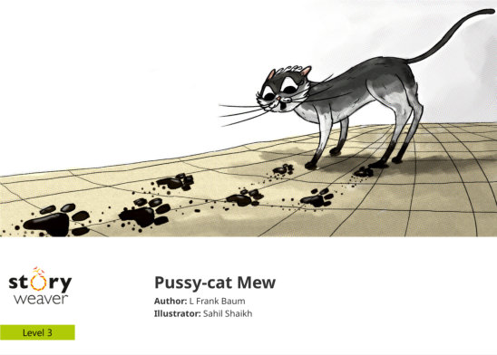 Pussy-cat Mew — illustrated by Sahil Shaikh