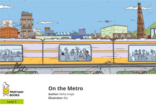 On the Metro — illustrated by Rai