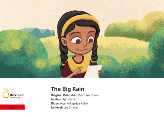 The Big Rain — illustrated by Arkapriya Koley