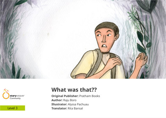 What was that?? — illustrated by Alyssa Pachuau