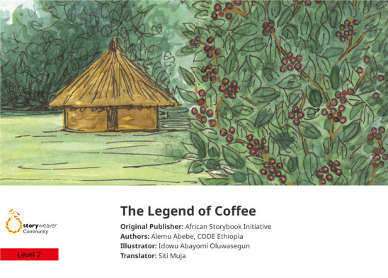 The Legend of Coffee — illustrated by Idowu Abayomi Oluwasegun