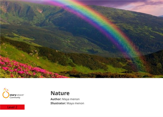 Nature — illustrated by Maya menon