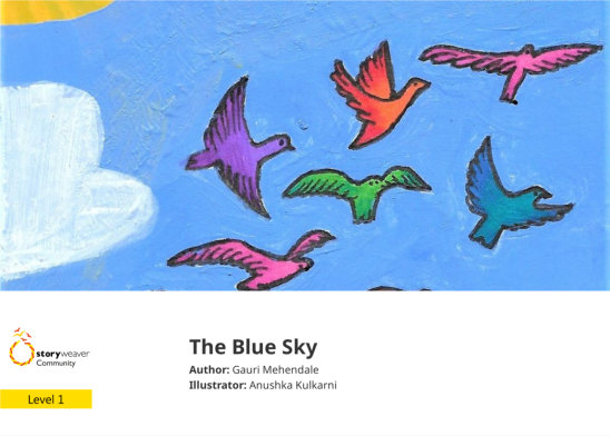 The Blue Sky — illustrated by Anushka Kulkarni