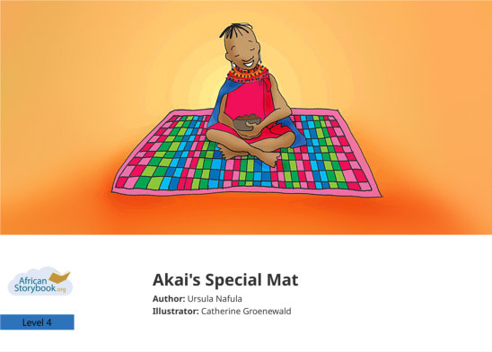 Akai’s Special Mat — illustrated by Catherine Groenewald