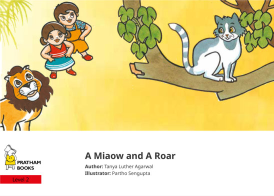 A Miaow and A Roar — illustrated by Partho Sengupta
