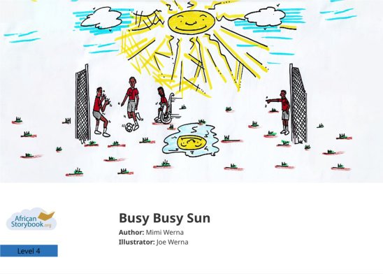 Busy Busy Sun — illustrated by Joe Werna