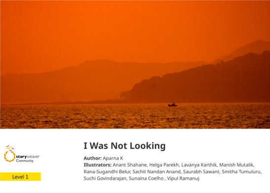 I Was Not Looking — illustrated by Anant Shahane, Helga Parekh, Lavanya Karthik, Manish Mutalik, Rana-Sugandhi Belur, Sachit Nandan Anand, Saurabh Sawant, Smitha Tumuluru, Suchi Govindarajan, Sunaina Coelho , Vipul Ramanuj