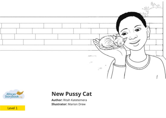 New Pussy Cat — illustrated by Marion Drew
