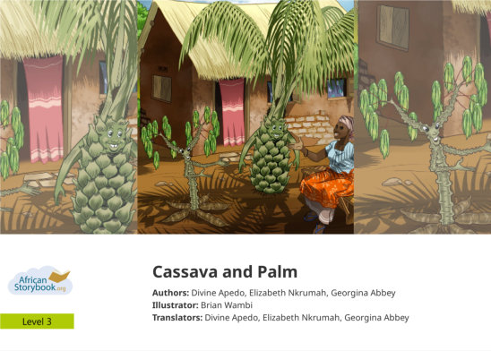 Cassava and Palm — illustrated by Brian Wambi
