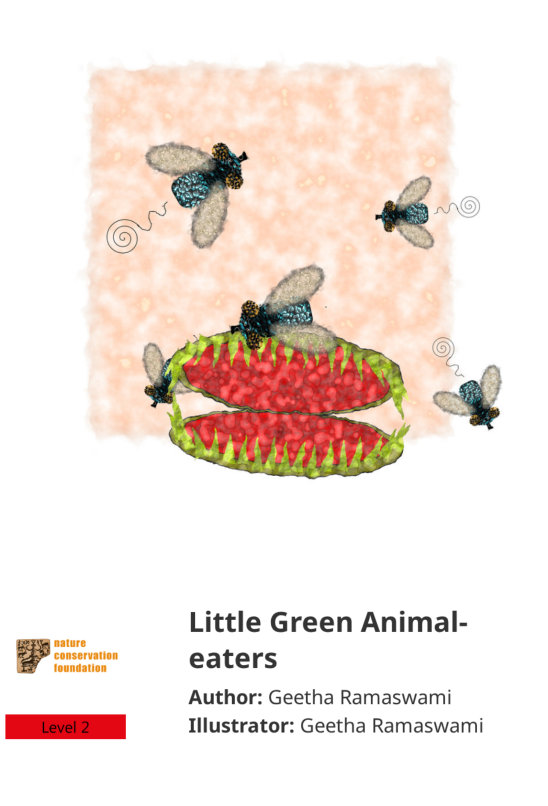 Little Green Animal-eaters — illustrated by Geetha Ramaswami