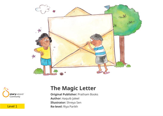 The Magic Letter — illustrated by Shreya Sen