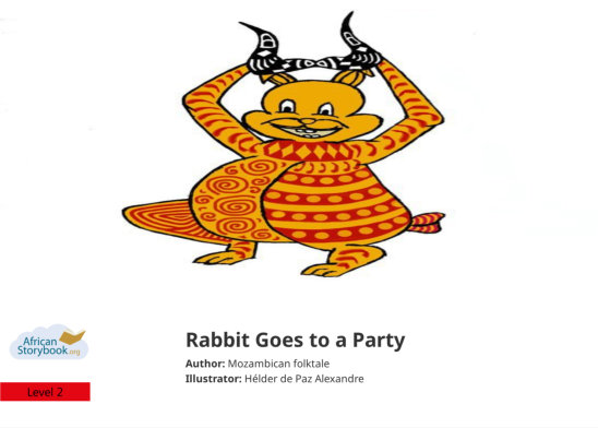 Rabbit Goes to a Party — illustrated by Hélder de Paz Alexandre