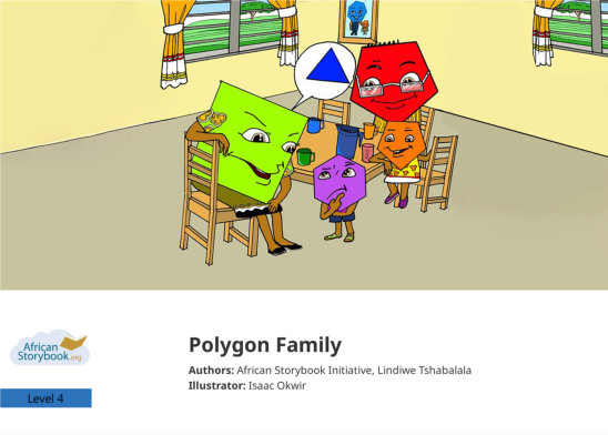 Polygon Family — illustrated by Isaac Okwir