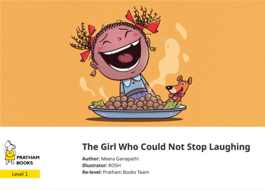 The Girl Who Could Not Stop Laughing — illustrated by ROSH
