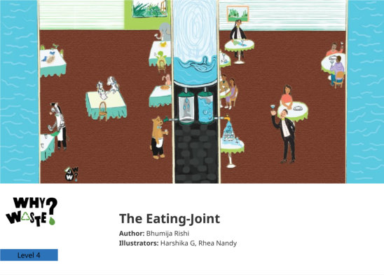 The Eating-Joint — illustrated by Harshika G, Rhea Nandy