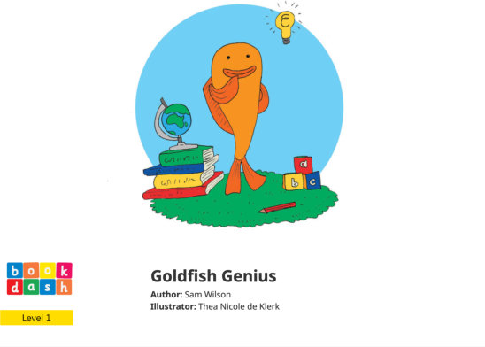 Goldfish Genius — illustrated by Thea Nicole de Klerk