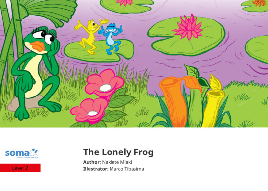 The Lonely Frog — illustrated by Marco Tibasima