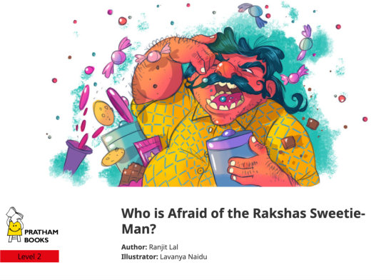 Who is Afraid of the Rakshas Sweetie-Man? — illustrated by Lavanya Naidu