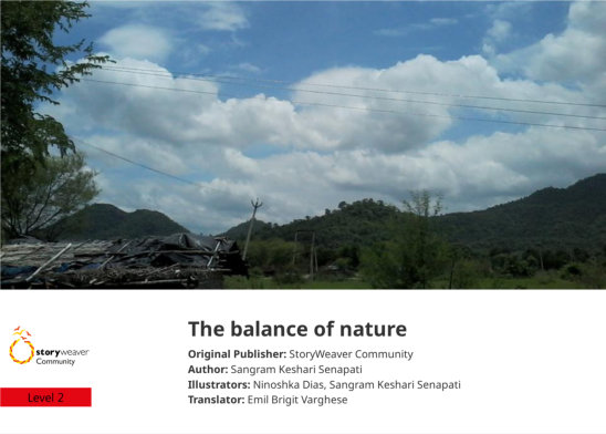 The balance of nature — illustrated by Ninoshka Dias, Sangram Keshari Senapati