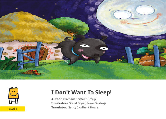 I Don’t Want To Sleep! — illustrated by Sonal Goyal, Sumit Sakhuja