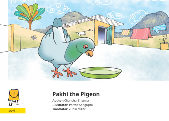 Pakhi the Pigeon — illustrated by Partho Sengupta