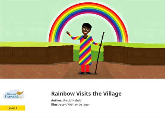 Rainbow Visits the Village — illustrated by Wiehan de Jager