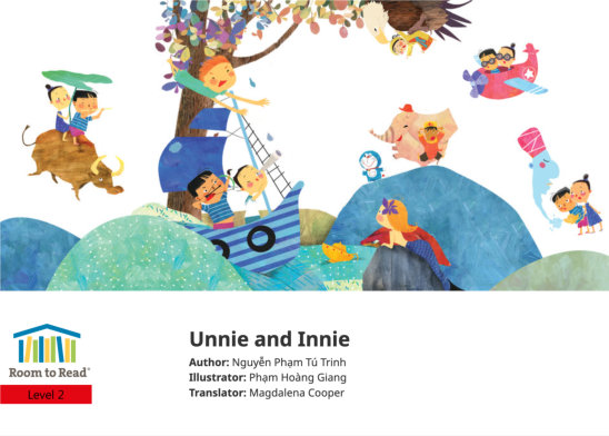 Unnie and Innie — illustrated by Phạm Hoàng Giang
