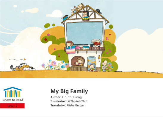 My Big Family — illustrated by Lê Thị Anh Thư