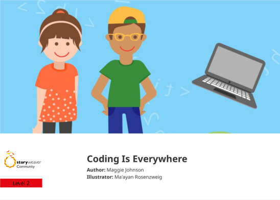 Coding Is Everywhere — illustrated by Ma'ayan Rosenzweig