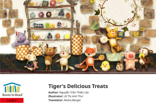 Tiger’s Delicious Treats — illustrated by Lê Thị Anh Thư