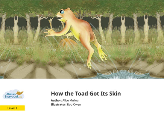 How the Toad Got Its Skin — illustrated by Rob Owen