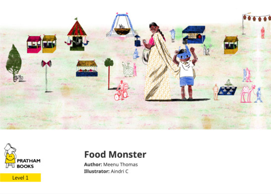 Food Monster — illustrated by Aindri C