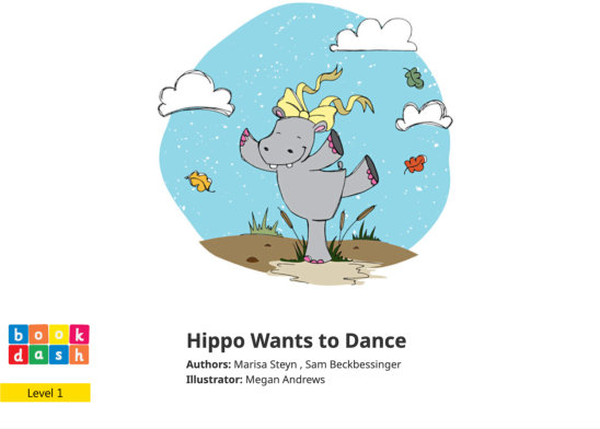 Hippo Wants to Dance — illustrated by Megan Andrews