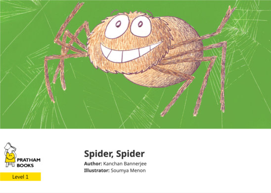 Spider, Spider — illustrated by Soumya Menon