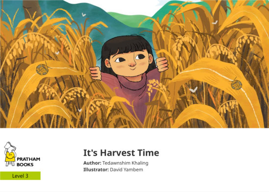 It’s Harvest Time — illustrated by David Yambem