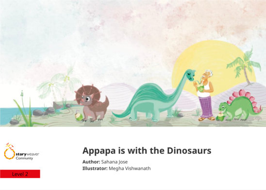 Appapa is with the Dinosaurs — illustrated by Megha Vishwanath