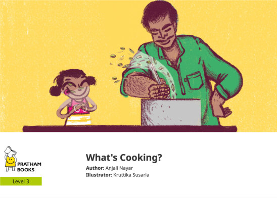 What’s Cooking? — illustrated by Kruttika Susarla
