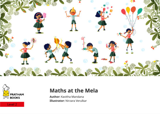 Maths at the Mela — illustrated by Nirzara Verulkar