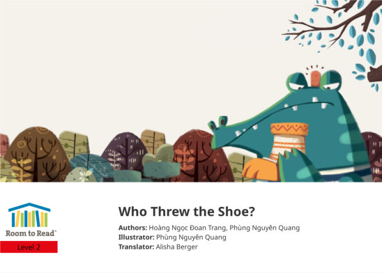 Who Threw the Shoe? — illustrated by Phùng Nguyên Quang