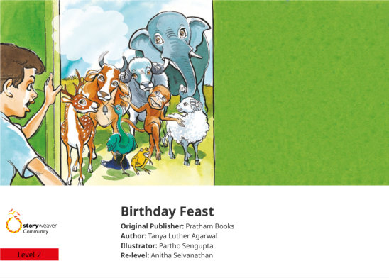 Birthday Feast — illustrated by Partho Sengupta
