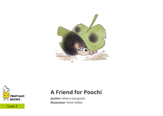 A Friend for Poochi — illustrated by Rohit Kelkar