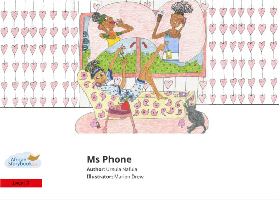 Ms Phone — illustrated by Marion Drew 