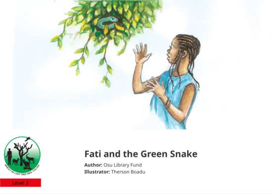 Fati and the Green Snake — illustrated by Therson Boadu